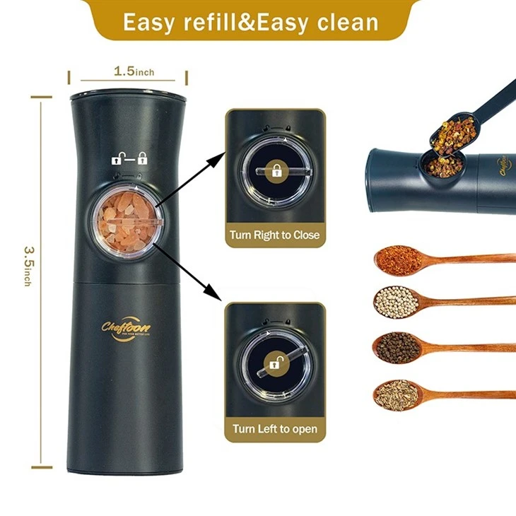 Automatic Salt and Pepper Grinder Automatic Salt and Pepper Grinder