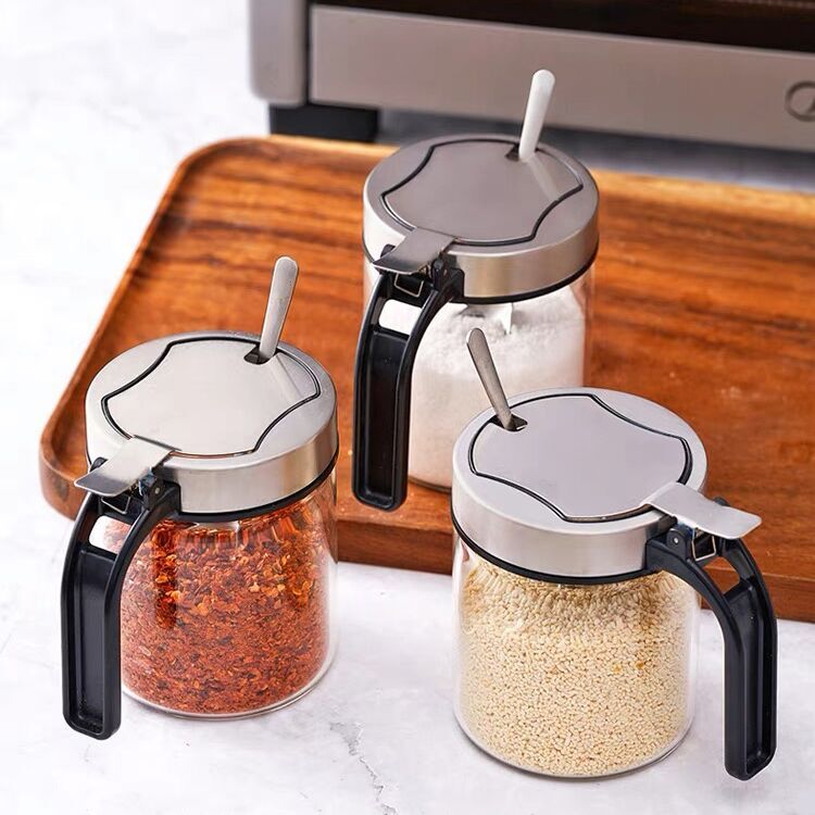 Glass Spice Jars