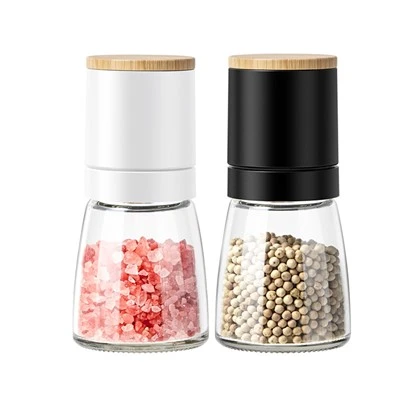 Bamboo Salt And Pepper Grinders