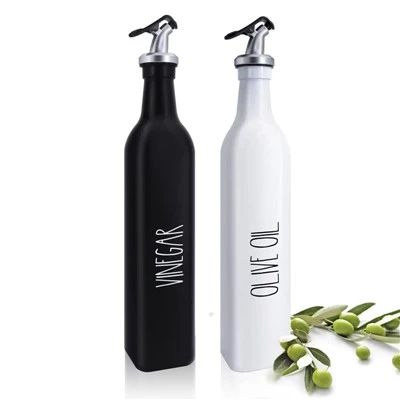 Black Olive Oil Bottles