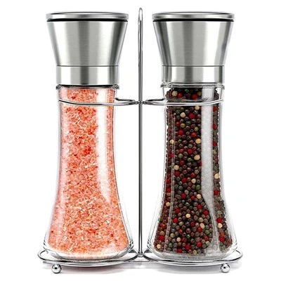 Salt and Pepper Grinder with Stand