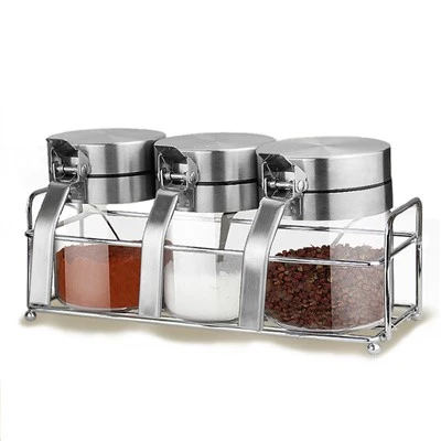 Spice Jar Set With Stand