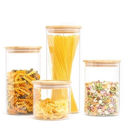 Stacking Bamboo Jars