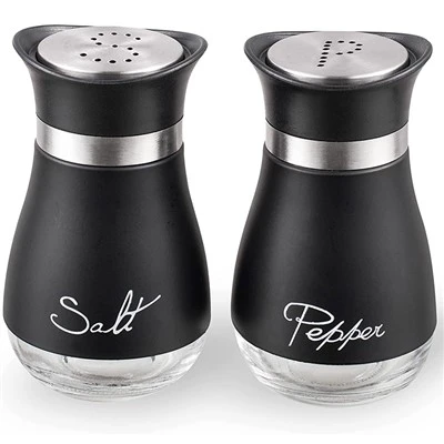 Steel Salt And Pepper Shakers