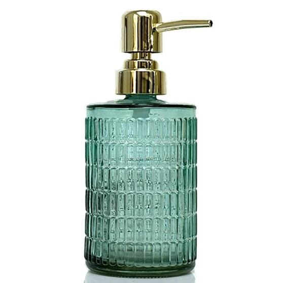 Vintage Glass Soap Dispenser
